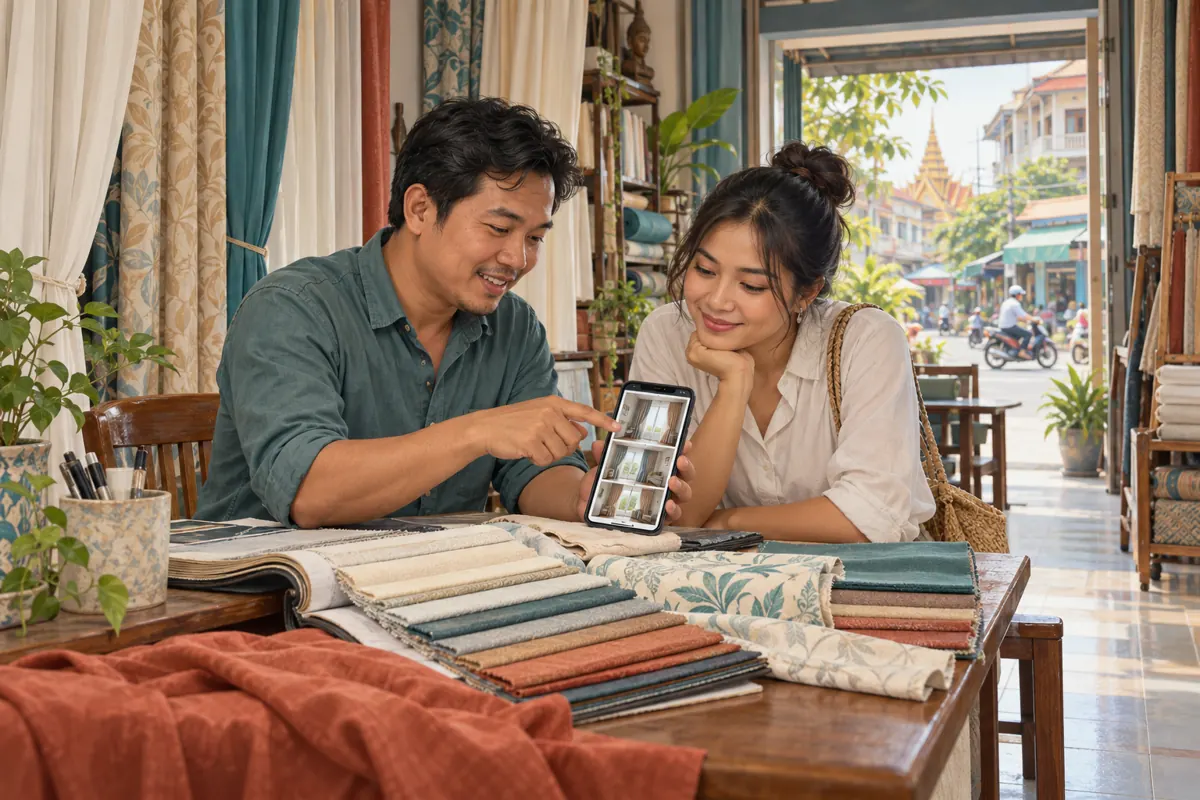 រូបបង្អួចណាសម្រាប់បន្ទប់ណា? រៀបអាល់ប៊ុមរួម Messenger សម្រាប់ហាងដេរវាំងនននៅកម្ពុជា