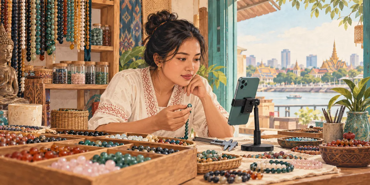 Does the Voice Say Millimetres? TikTok Text-to-Speech Checks for Cambodian Bead Shops